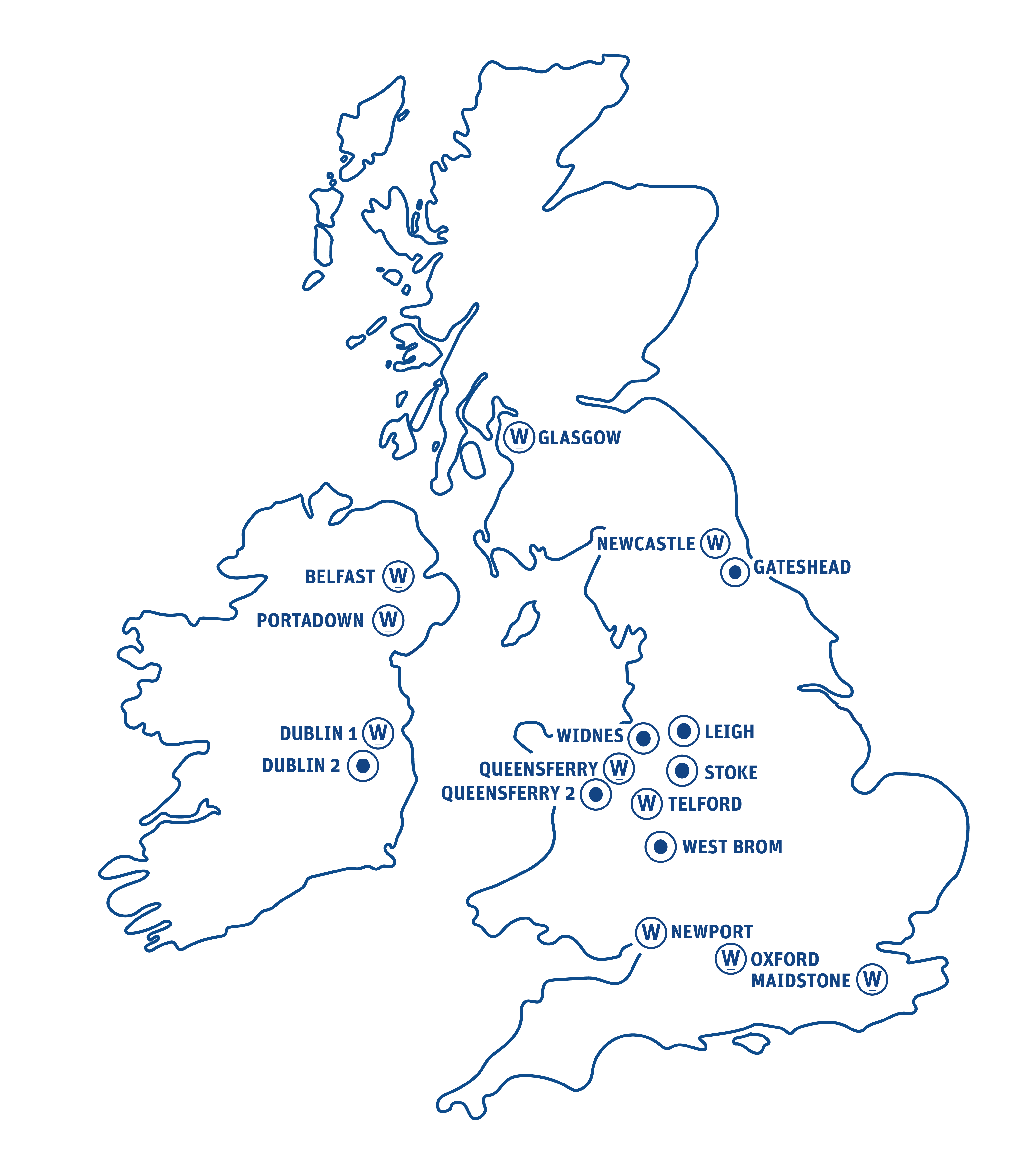 wilsons locations map